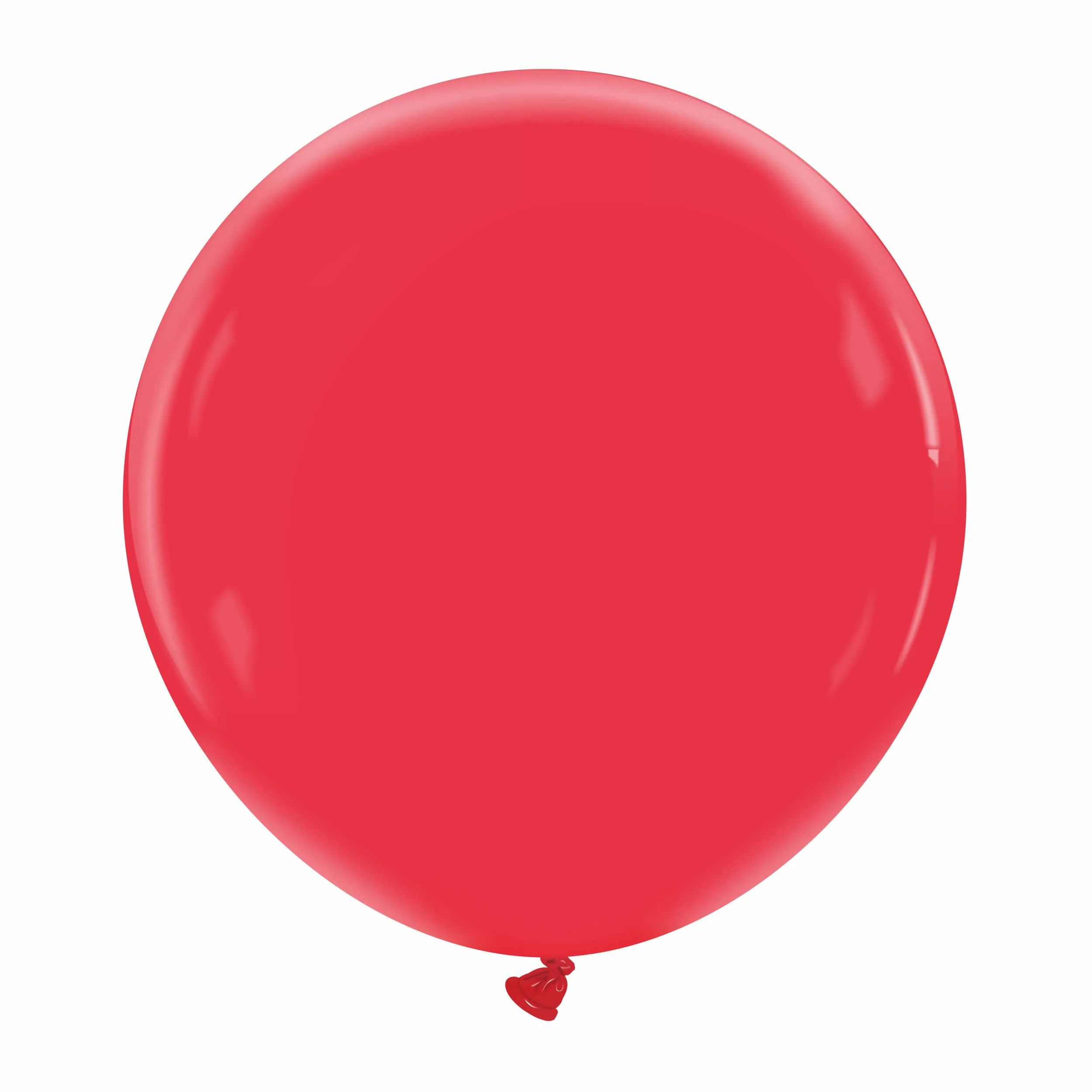 24" Cattex Premium Cherry red Latex Balloons (1 Per Bag)