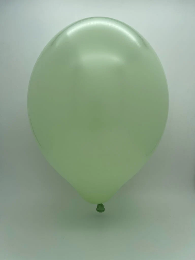 24" Cattex Premium Green Tea Latex Balloons (1 Per Bag) - Image 2
