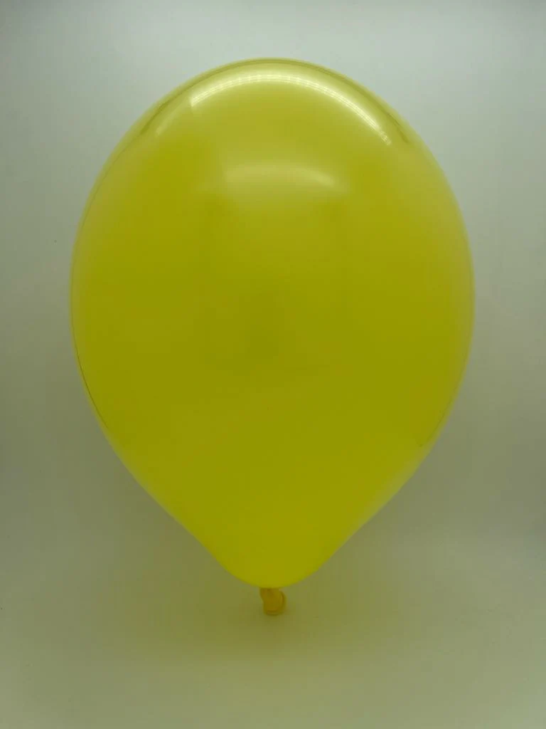 24" Cattex Premium Lemon Latex Balloons (1 Per Bag) - Image 2