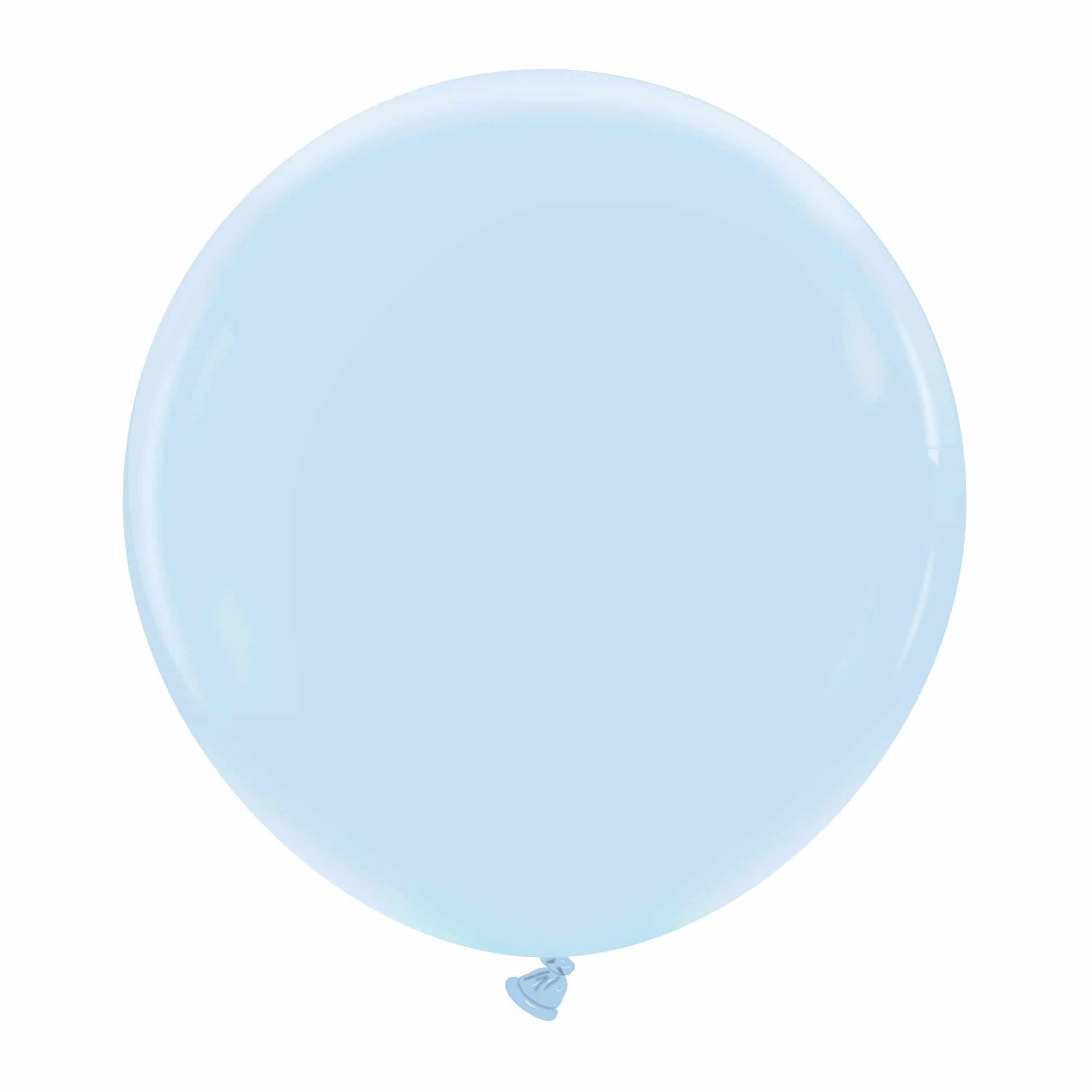 24" Cattex Premium Maya Blue Latex Balloons (1 Per Bag)