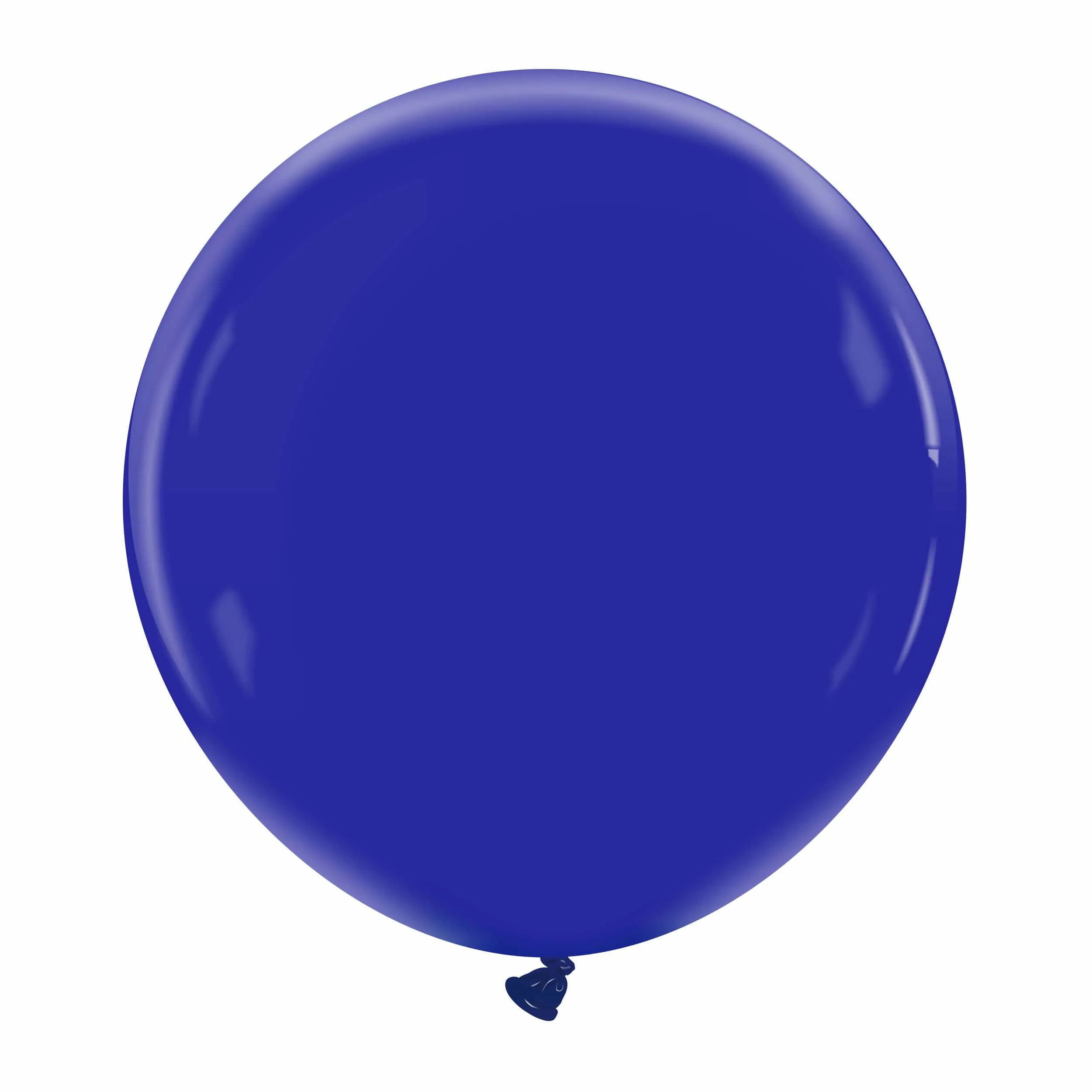 24" Cattex Premium Navy Blue Latex Balloons (1 Per Bag)