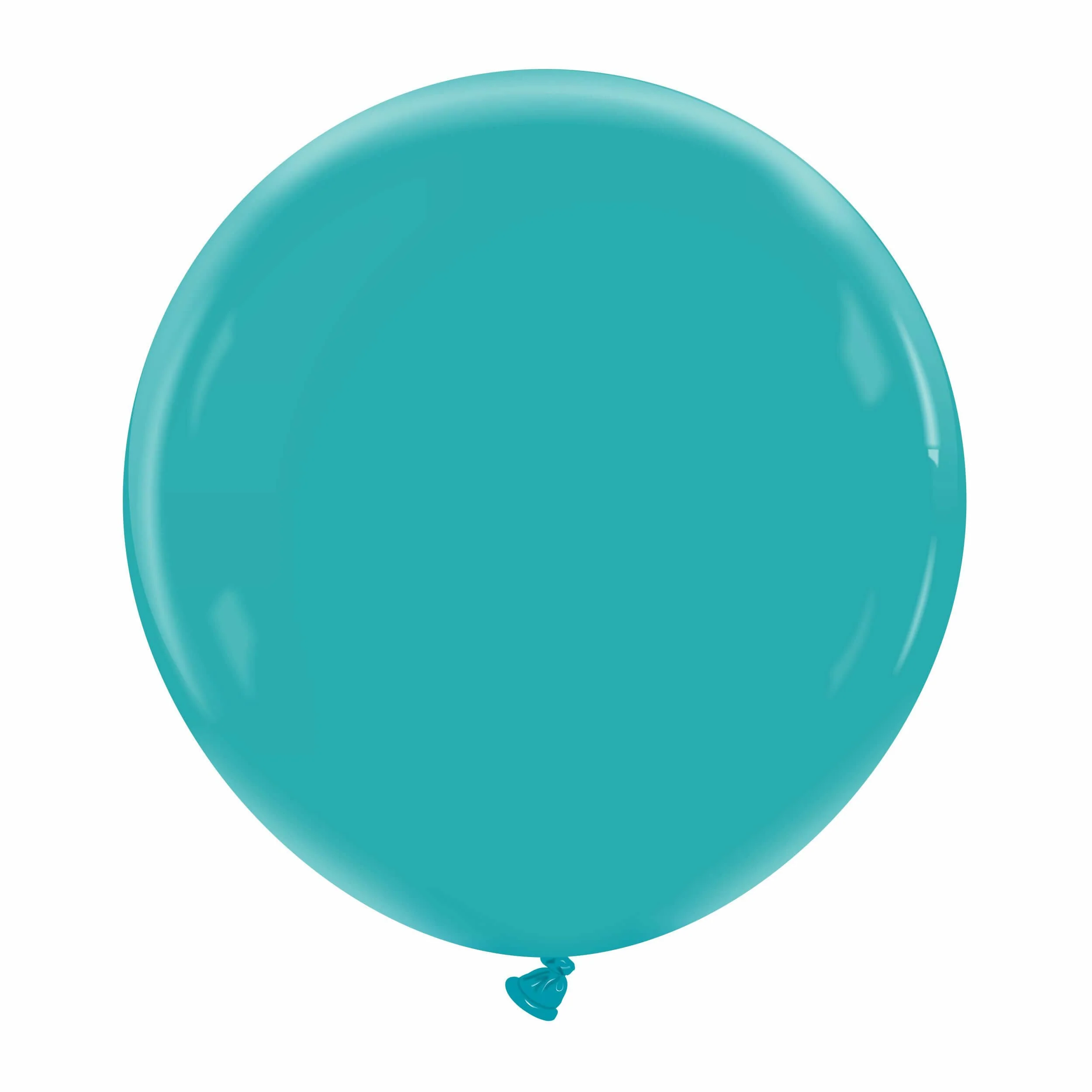 24" Cattex Premium Peacock Blue Latex Balloons (1 Per Bag)