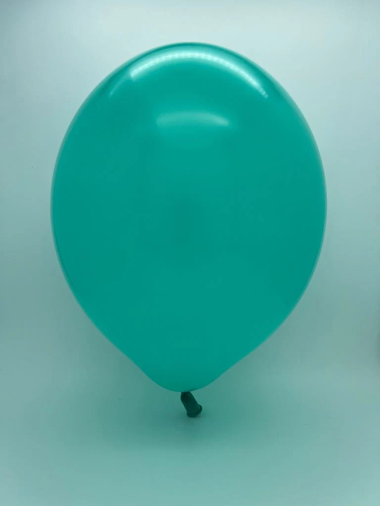 24" Cattex Premium Pine Green Latex Balloons (1 Per Bag) - Image 2