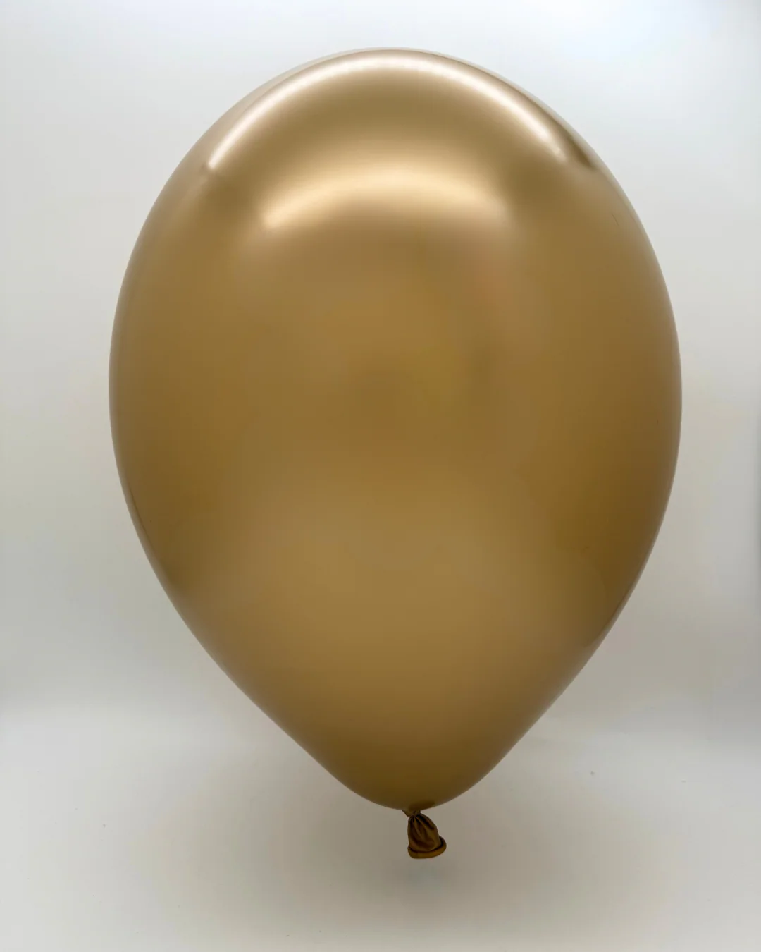 24" Cattex Titanium (Chrome/Mirror) Gold Latex Balloons (1 Per Bag) - Image 4