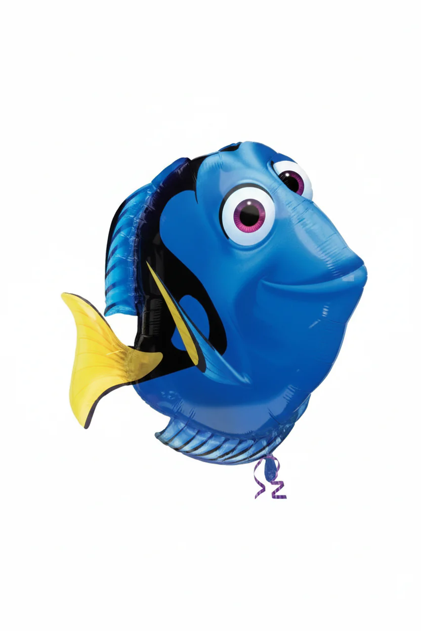 24" Jumbo SuperShape "Finding Dory" Foil Balloon