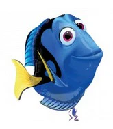 24" Jumbo SuperShape "Finding Dory" Foil Balloon - Image 2