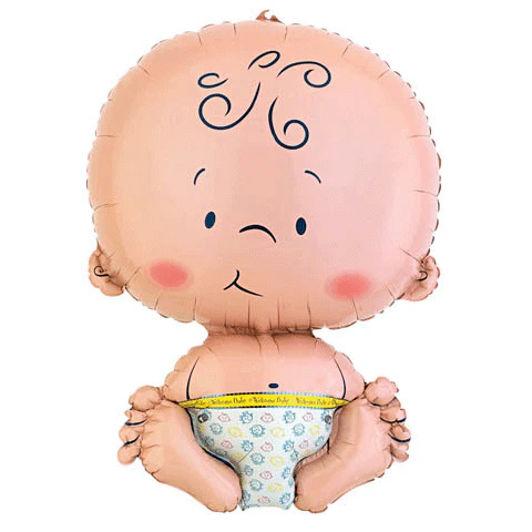 24" Jumbo Baby Welcome Baby Balloon