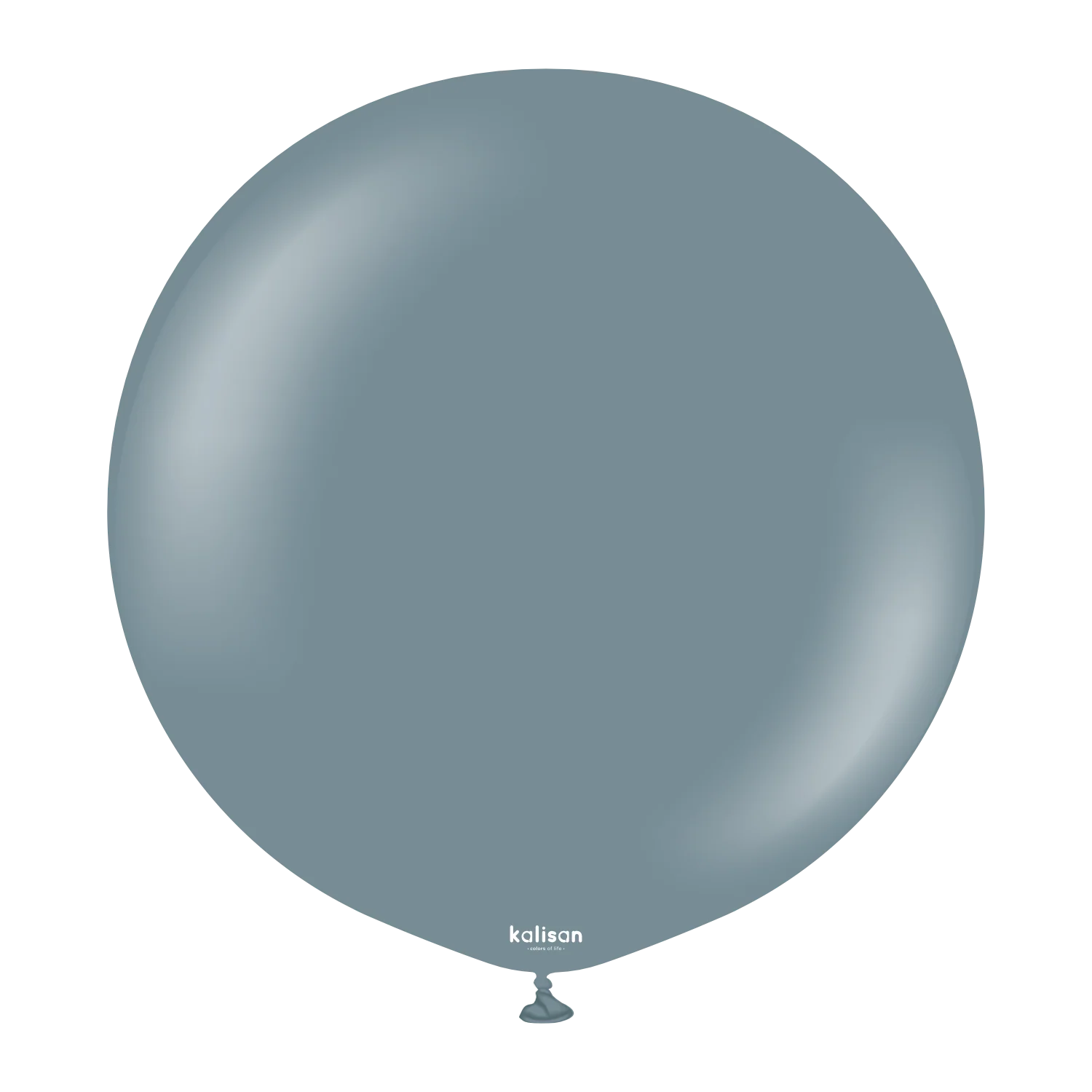 24" Kalisan Latex Balloons Retro Denim (5 Per Bag)