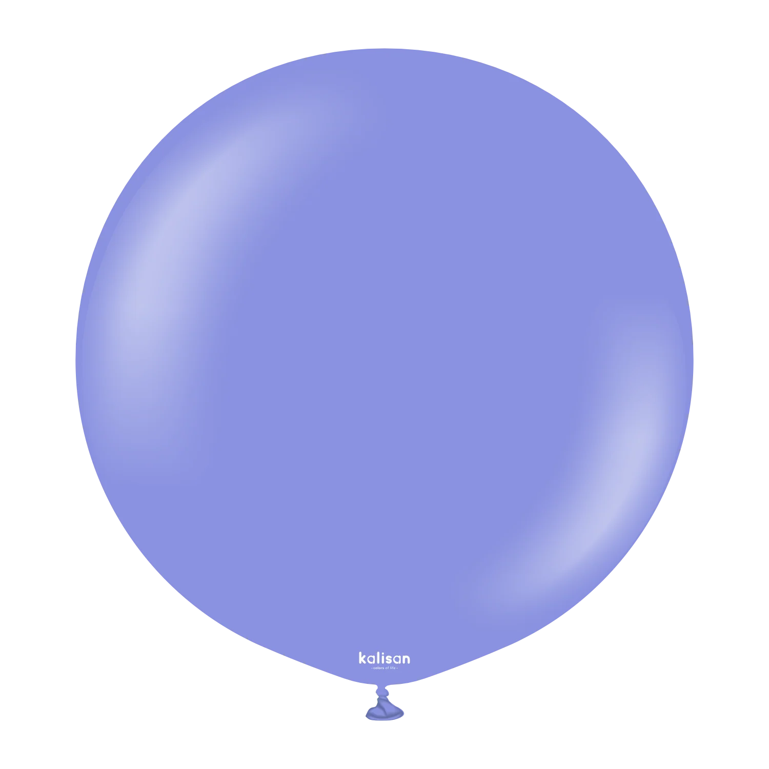 24" Kalisan Latex Balloons Standard Periwinkle (5 Per Bag)