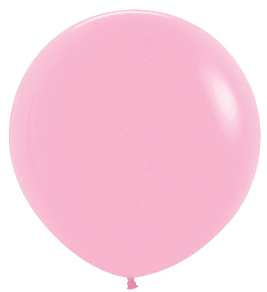 24" Latex Balloons (3 Per Bag) Fashion Bubblegum Pink Sempertex/Betallatex