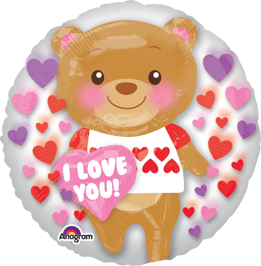 24" Love You Bear Balloon Insider