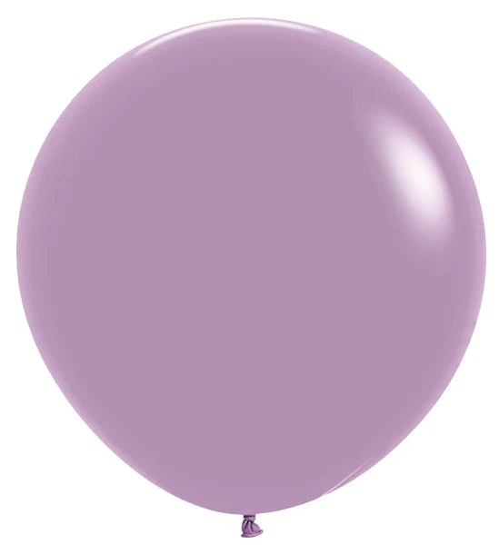 24" Sempertex/Betallatex Latex Balloons (3 Per Bag) Pastel Dusk Lavender
