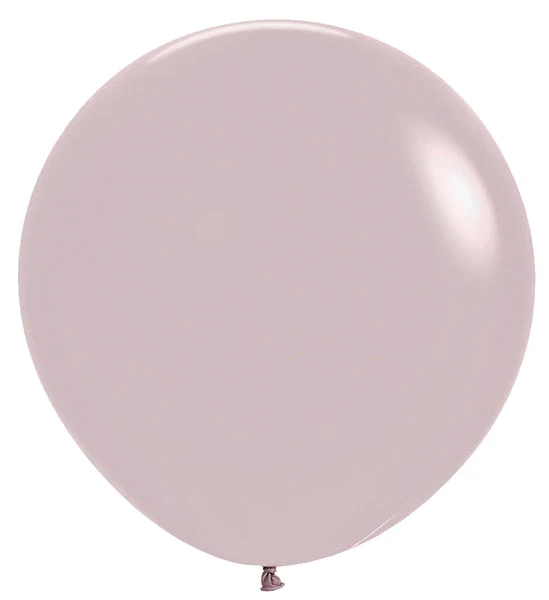24" Sempertex/Betallatex Latex Balloons (3 Per Bag) Pastel Dusk Rose