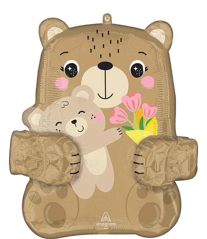 24" Bear Hugs Multi-Balloon Foil Balloon