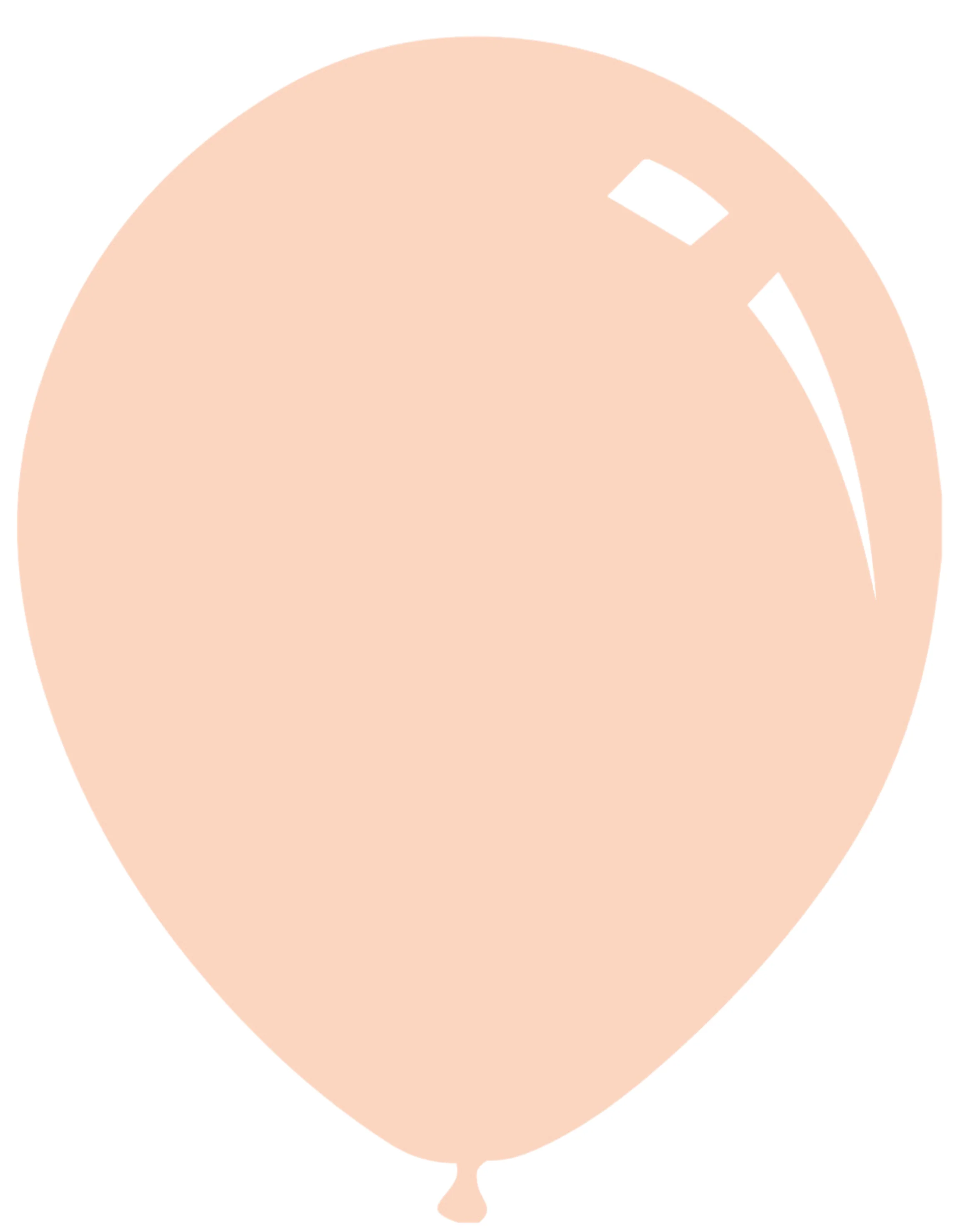 26" Deco Pink Blush Decomex Latex Balloons (10 Per Bag)