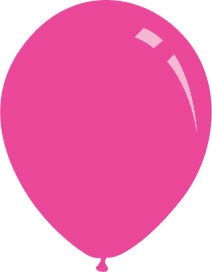 26" Deco Fuchsia Decomex Latex Balloons (10 Per Bag)