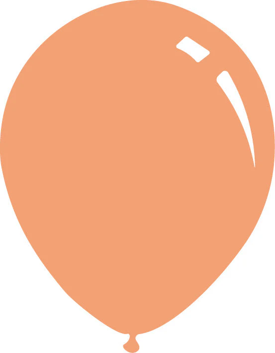 26" Deco Peach Decomex Latex Balloons (10 Per Bag)
