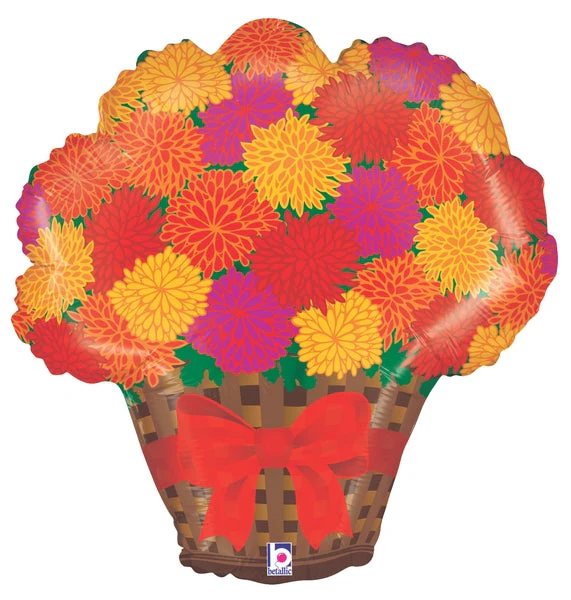 26" Foil Shape Balloon Mums