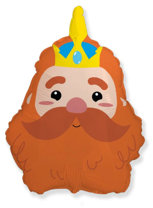 26" Gaspar Head (Three Wise Men) Foil Balloon
