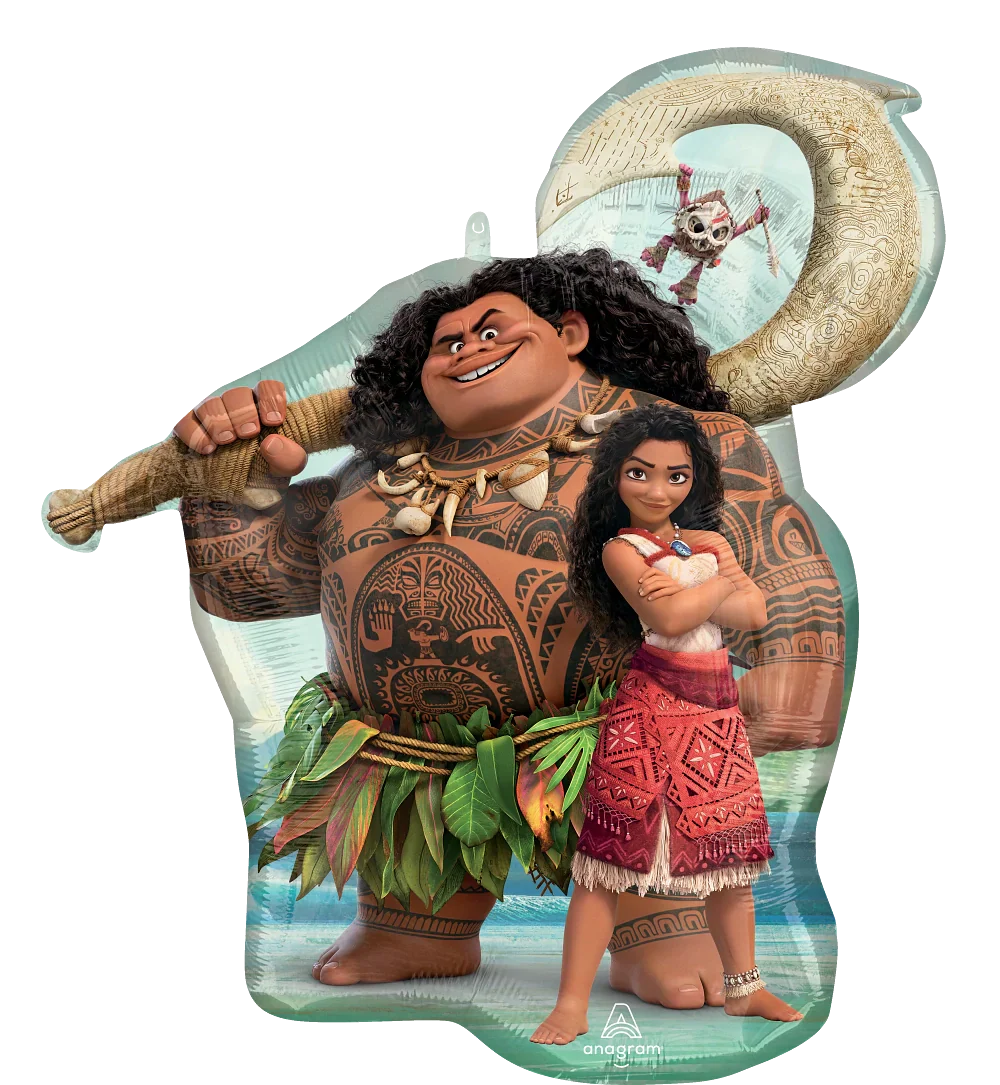 26" Jumbo Supershape Moana Foil Balloon