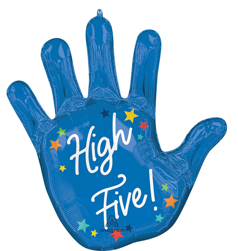 26" SuperShape Way to Go! Foil Balloon High Five
