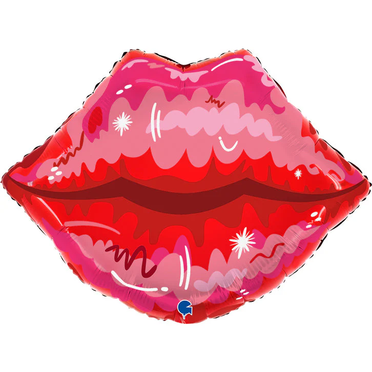 26" Lips Foil Balloon