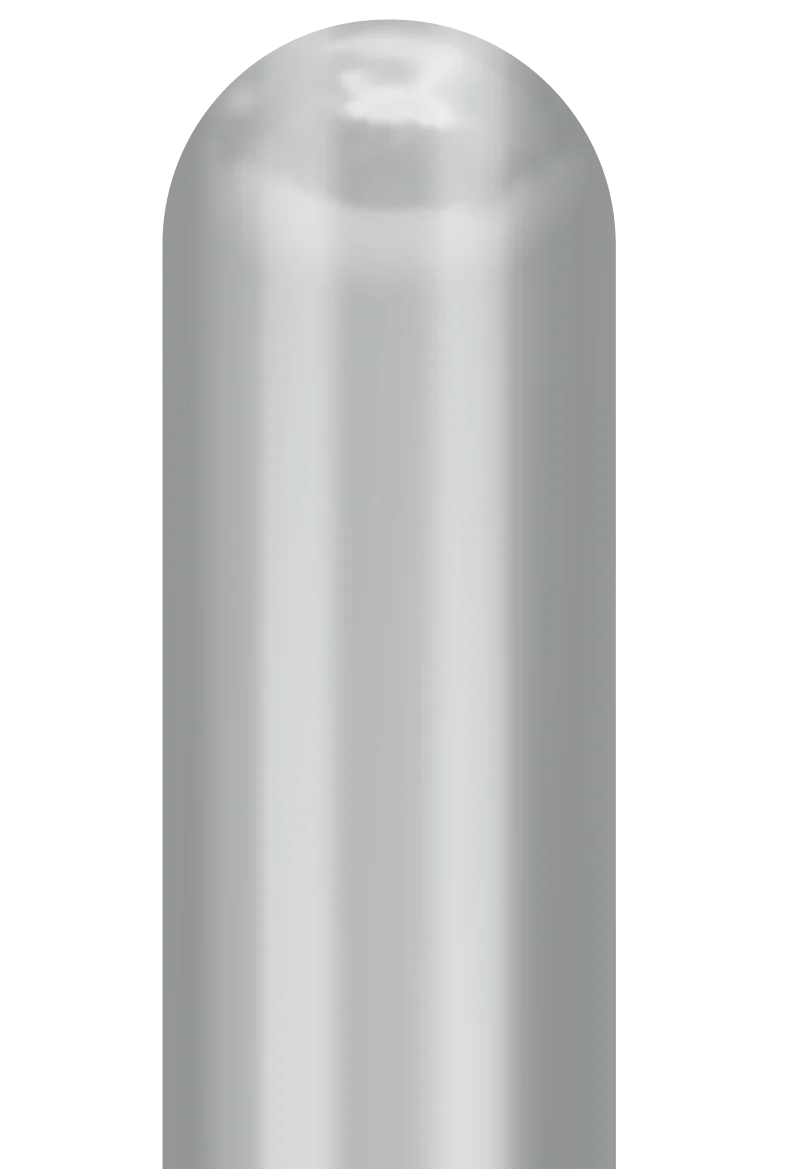 260 Silvery Chrome Like Tuftex Effects Latex Balloons (50 Per Bag)