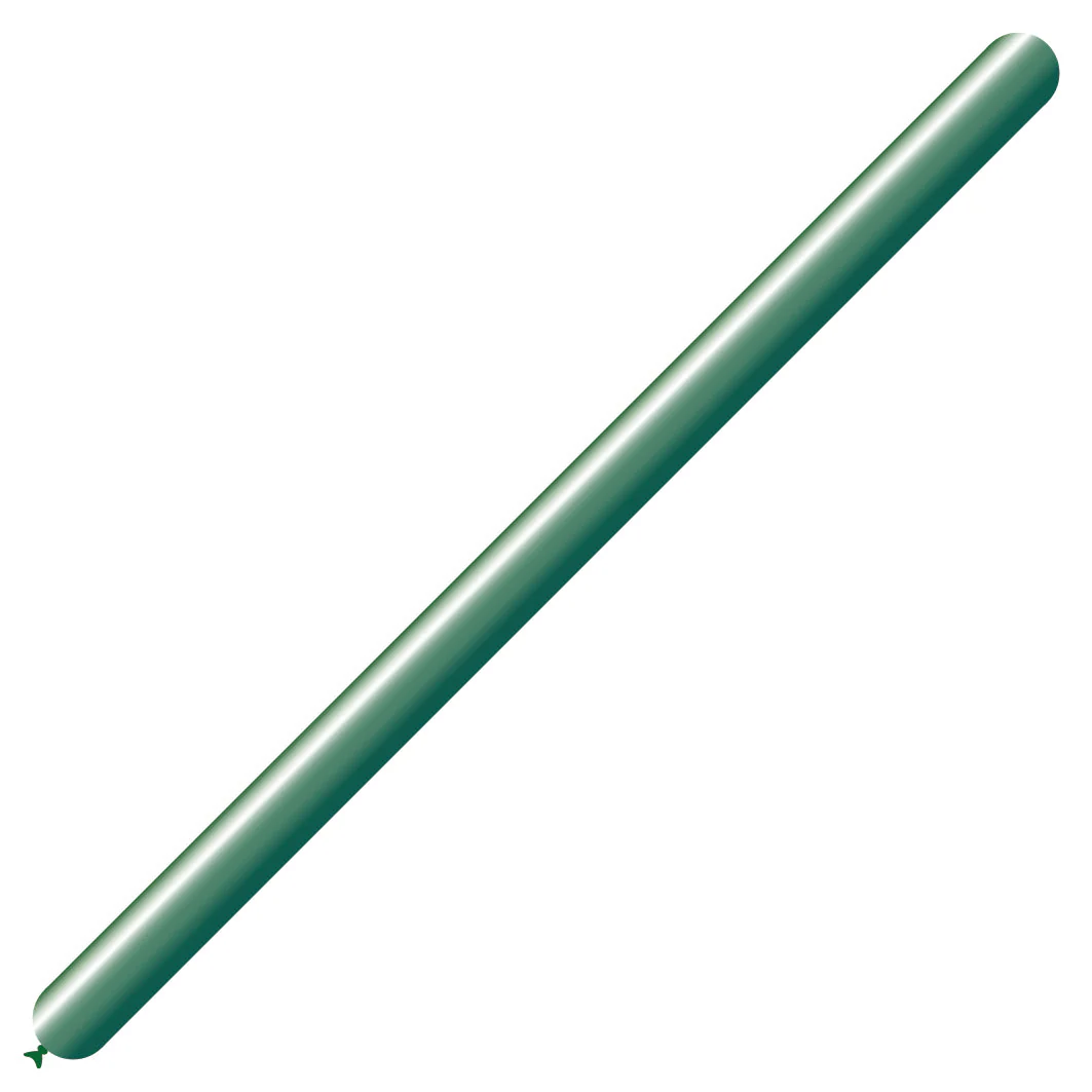 260BN Balloonia Brand Professional Line Twisting/Modelling Latex Balloons Brilliant Green (50 Per Bag)