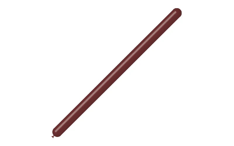 260BN Balloonia Brand Professional Line Twisting/Modelling Latex Balloons Standard Chocolate (50 Per Bag) - Image 3