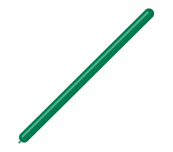 260BN Balloonia Brand Professional Line Twisting/Modelling Latex Balloons Standard Forest Green (50 Per Bag)