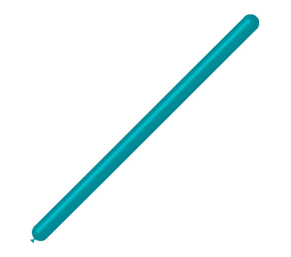 260BN Balloonia Brand Professional Line Twisting/Modelling Latex Balloons Standard Turquoise (50 Per Bag)