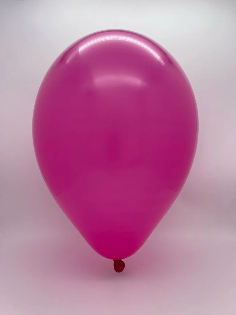 260G Gemar Latex Balloons (Bag of 50) Modelling/Twisting Fuchsia - Image 2