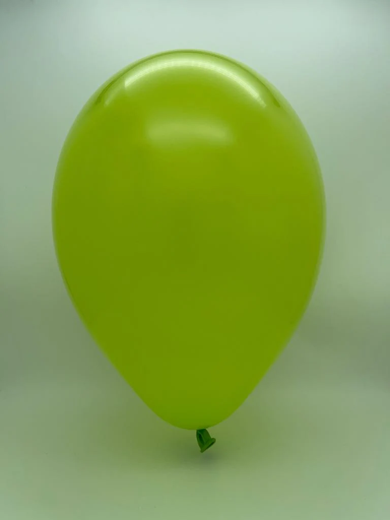 260G Gemar Latex Balloons (Bag of 50) Modelling/Twisting Light Green - Image 2