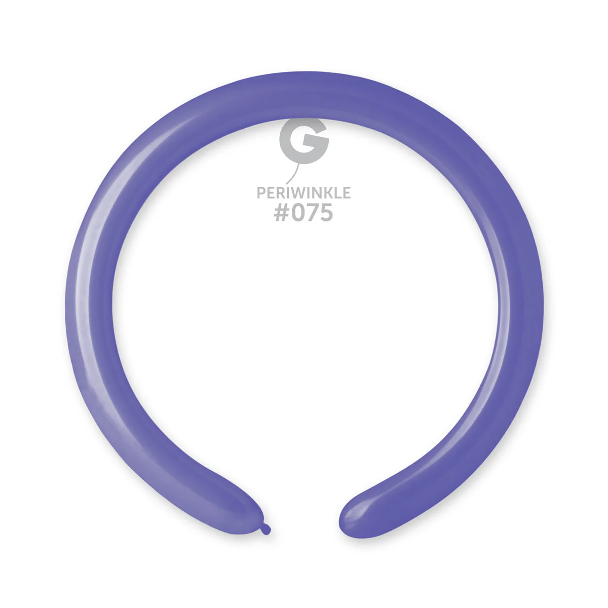 260G Gemar Latex Balloons (Bag of 50) Modelling/Twisting Periwinkle