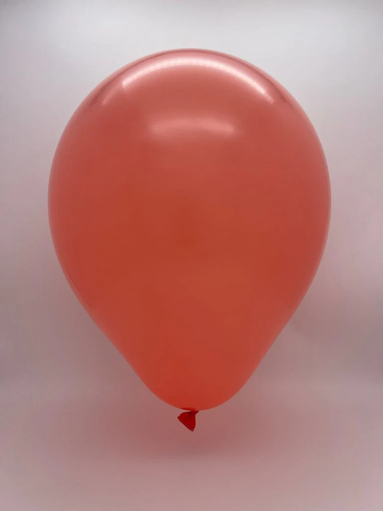 260K Kalisan Twisting Latex Balloons Standard Coral (50 Per Bag) - Image 2