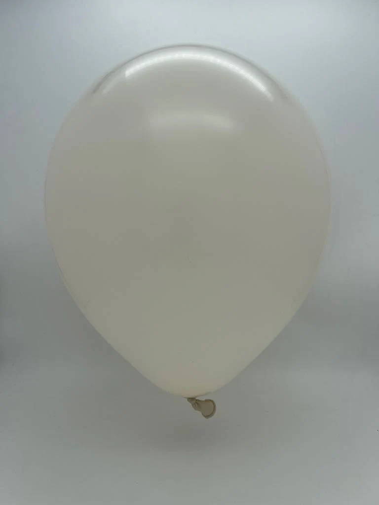 260K Nozzle Up Kalisan Twisting Latex Balloons Retro White (50 Per Bag) - Image 2