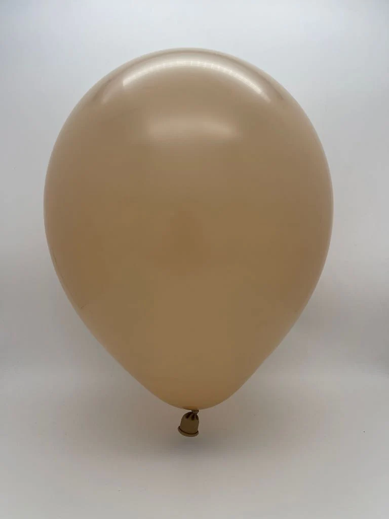 260K Nozzle Up Kalisan Twisting Latex Balloons Standard Hazelnut (50 Per Bag) - Image 2