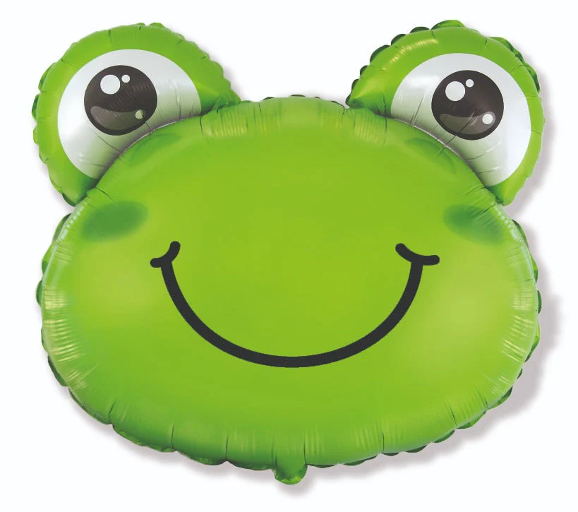 27" Frog Head Foil Balloon