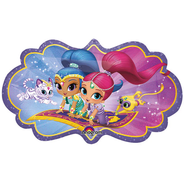 27" Shimmer and Shine Jumbo Balloon