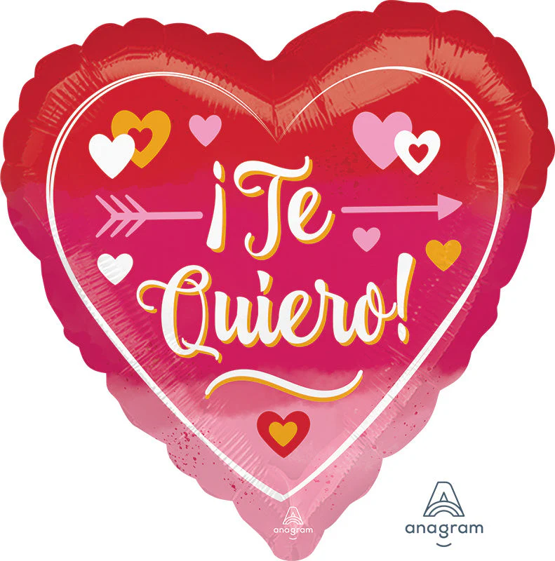 28" Jumbo Ombré Te Quiero Foil Balloon (Spanish)