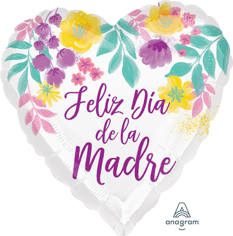 28" Mother's Day Felix Dia De La Madre Spanish Jumbo Foil Balloon
