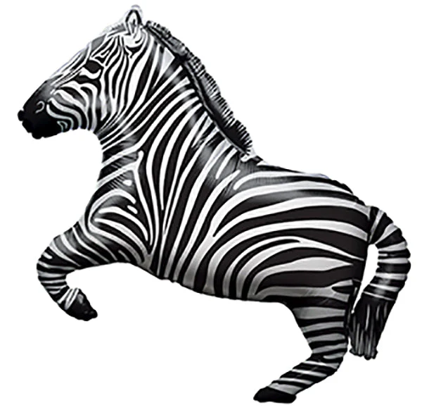 28" Zebra Shape Balloon