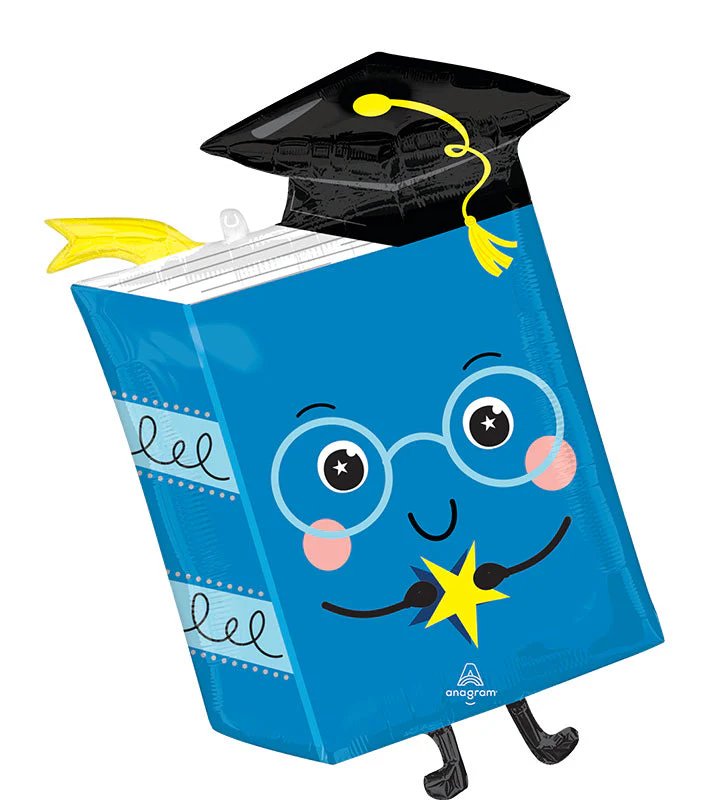 28" Dream Big Book SuperShape Foil Balloon