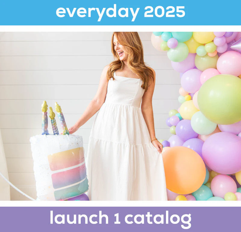 28" Holographic SuperShape Pearlized Birthday Foil Balloon - Image 2