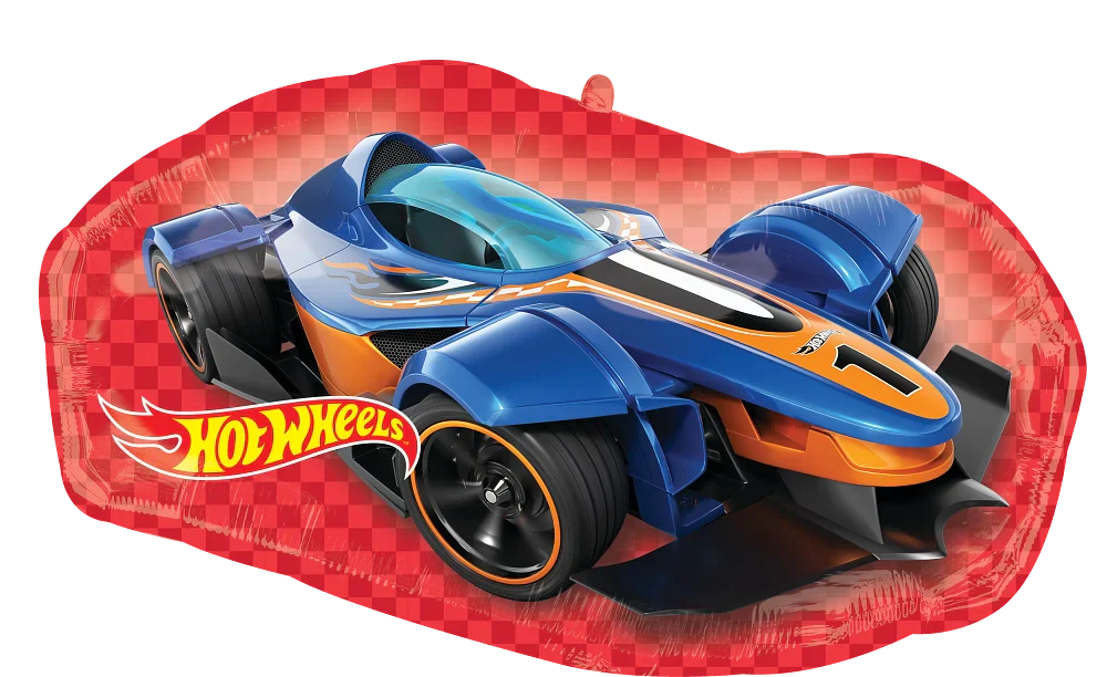 28" Hot Wheels SuperShape Foil Balloon