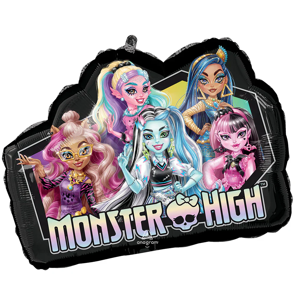 28" Monster High SuperShape Foil Balloon