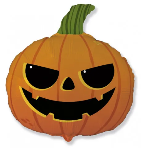 28" Pumpkin Foil Balloon