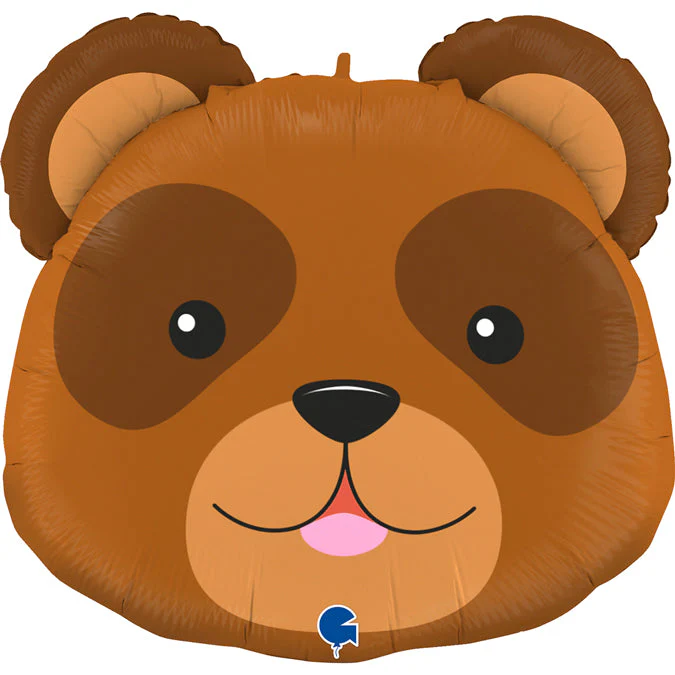 29" Bear Head Foil Balloon