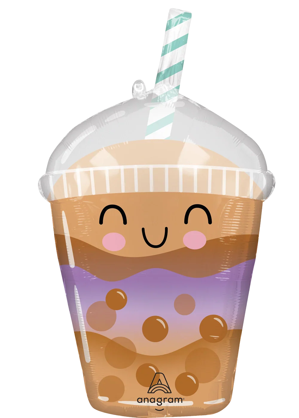 29" SuperShape Sippy Friends Boba Tea Foil Balloon