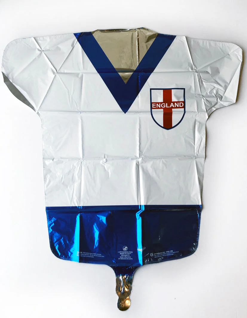 30" England Shirt Foil Balloon